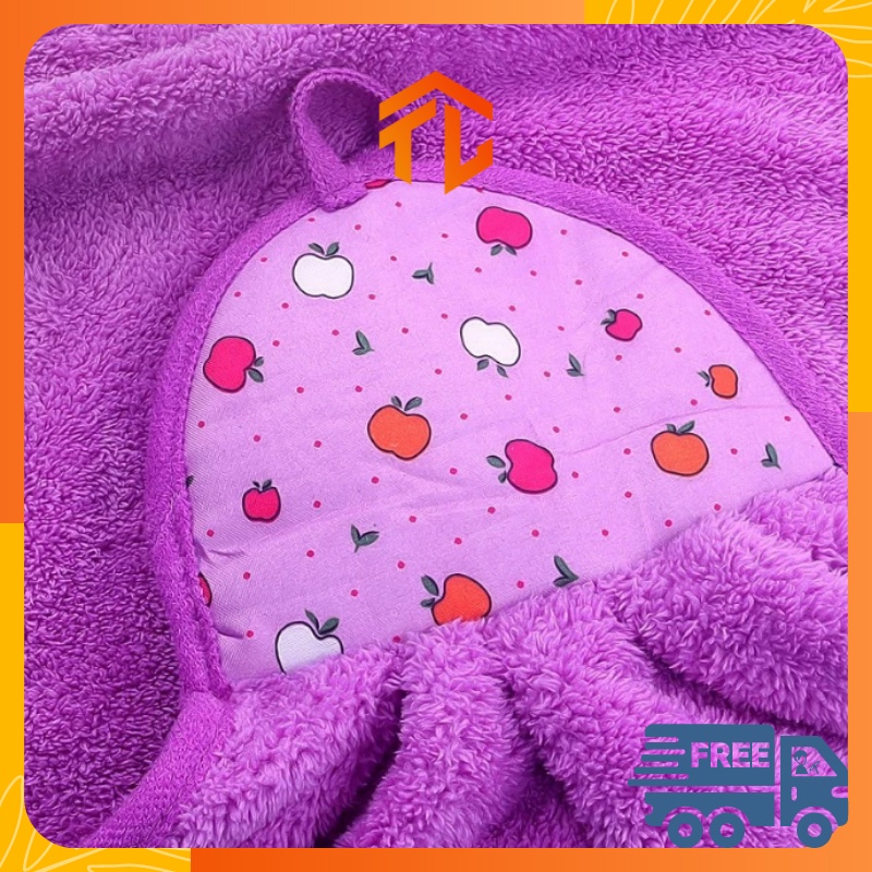 KHĂN LAU TAY NHÀ BẾP CÓ MÓC TREO-SIÊU THẤM NƯỚC