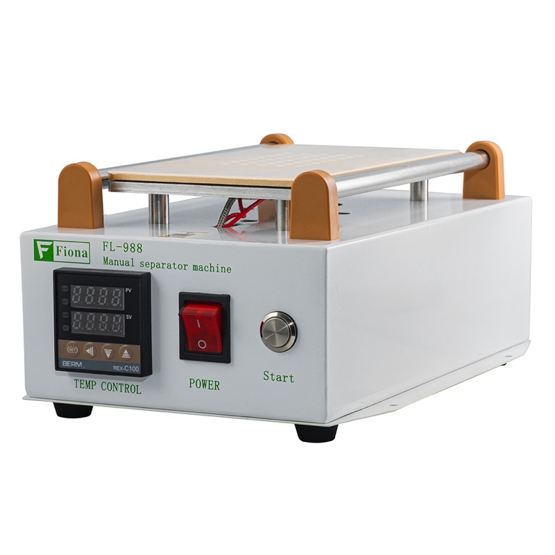 Bàn nhiệt máy cắt tách kính màn hình điện thoại Fiona 988