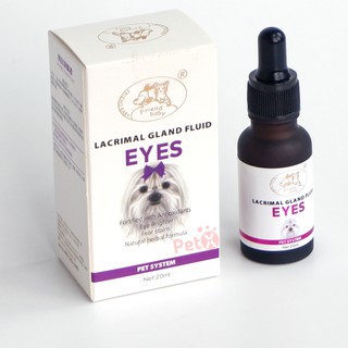 Siro Uống Giảm Chảy Nước Mắt Ở Chó Mèo Lacrimal Gland - Giảm Vết Ố Mắt (Chai 20ml)