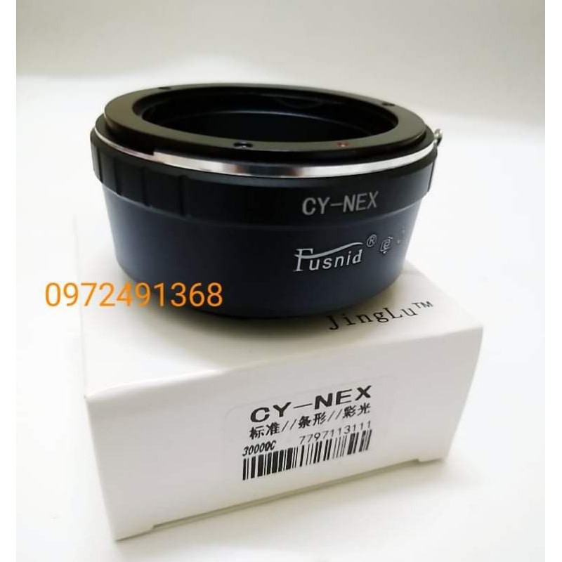 CY-NEX Fusnid adapter Ngàm chuyển CY lens sang Sony E-Mount