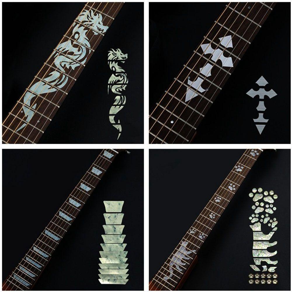 Miếng Dán Trang Trí Đàn Guitar Điện Orentlii 22 Kiểu