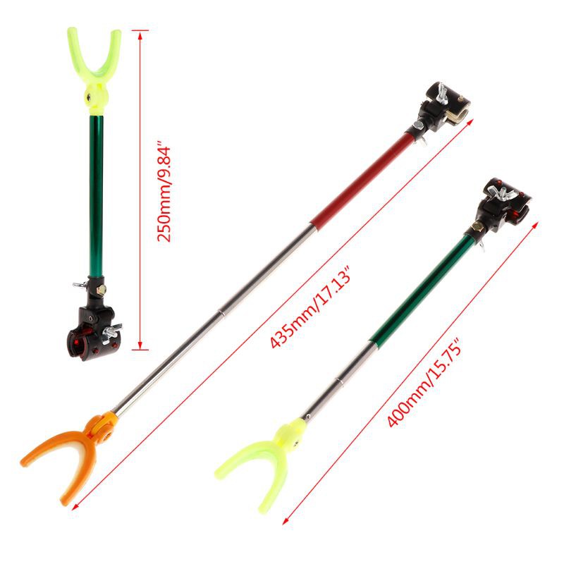 Giá giữ cần câu bằng kim loại và nhựa có dạ quang vào ban đêm tiện dụng