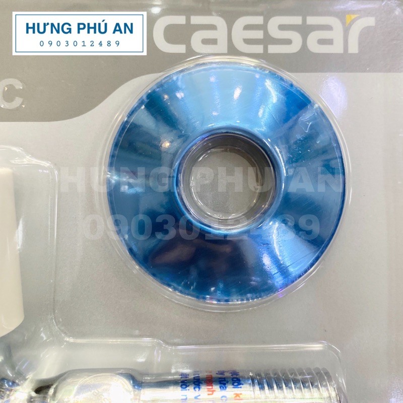Vòi nước lạnh CAESAR W027C / W037C / WP027C / WP037C tặng kèm chụp vòi inox - hàng chính hãng