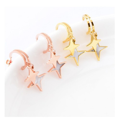 Bông Tai Nữ Tòn Ten Titan Ko Đen TT 3504