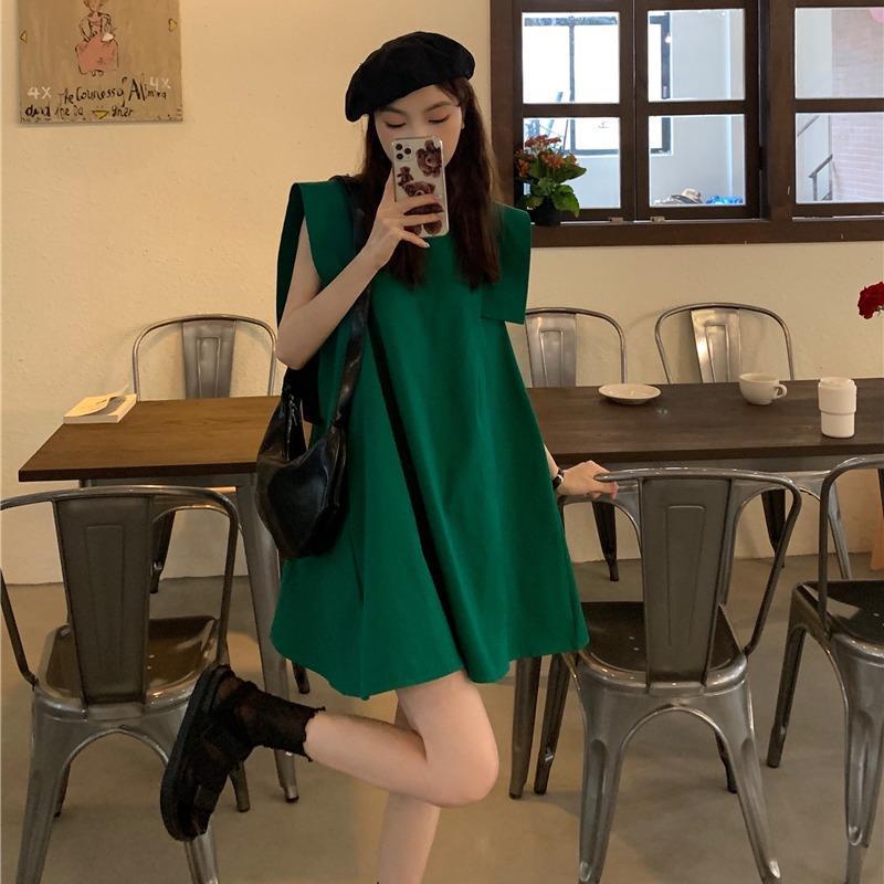 Đầm Không Tay Thiết Kế Mới Thời Trang Theo Phong Cách Pháp