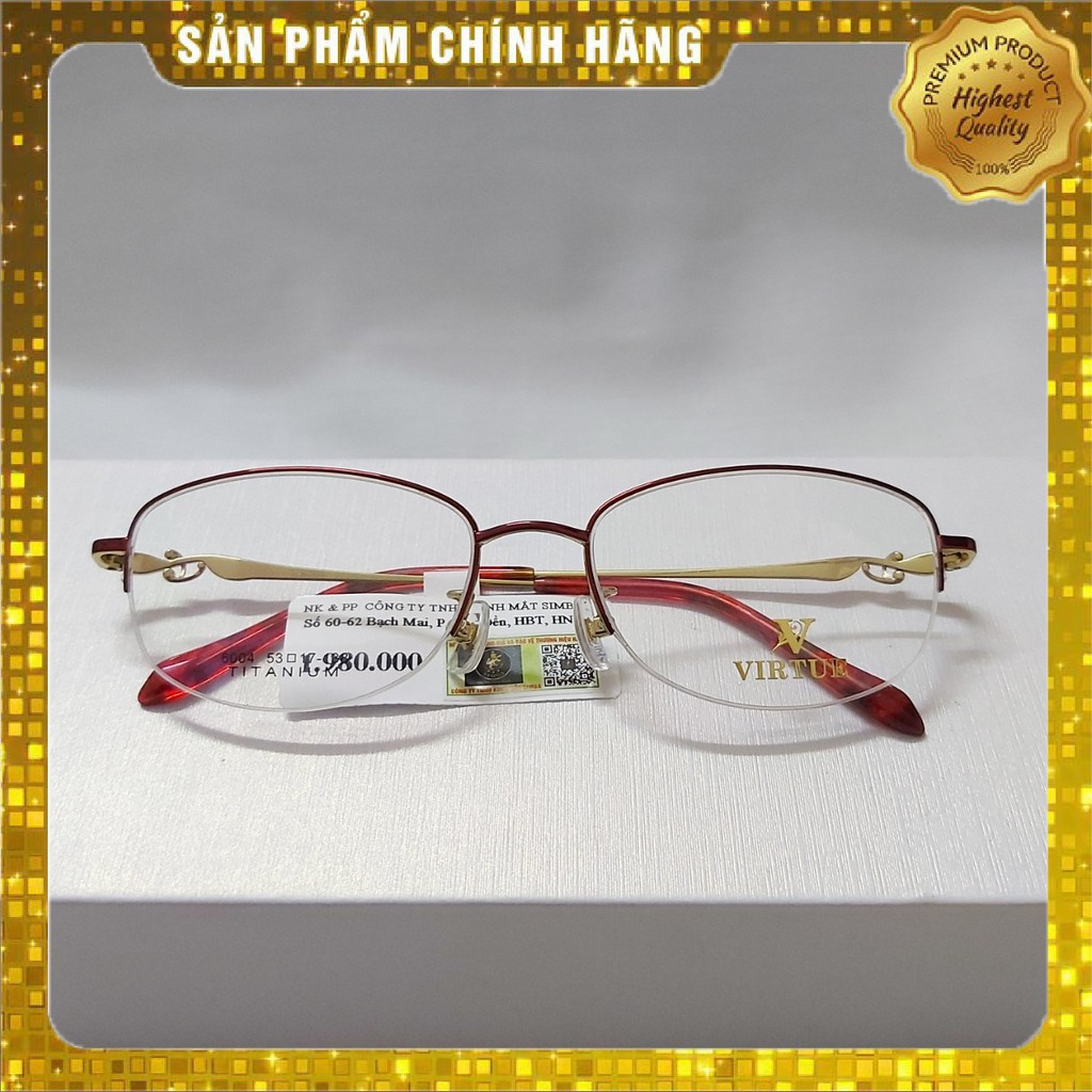 Gọng kính Nhật VIRTUE Titanium