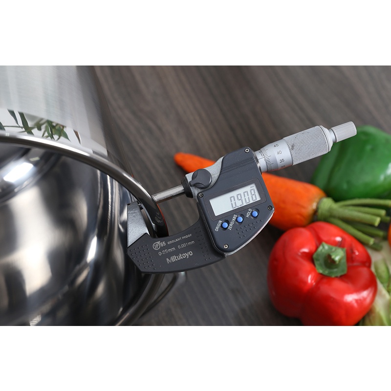 Nồi luộc gà Fivestar 28-30-32cm-inox 430,3 đáy,chống cháy,đun bếp từ-Dung Tích 18 Lít-dày,đẹp,giá rẻ,chãngBảo Hành 5 Năm
