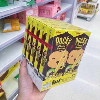 Pocky chuối socola chuẩn Thái Lan