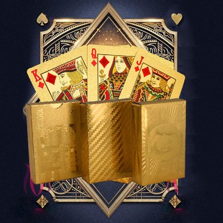 Bộ bài mạ vàng 24k cao cấp