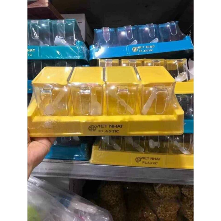 Hộp đựng gia vị có khay Việt Nhật