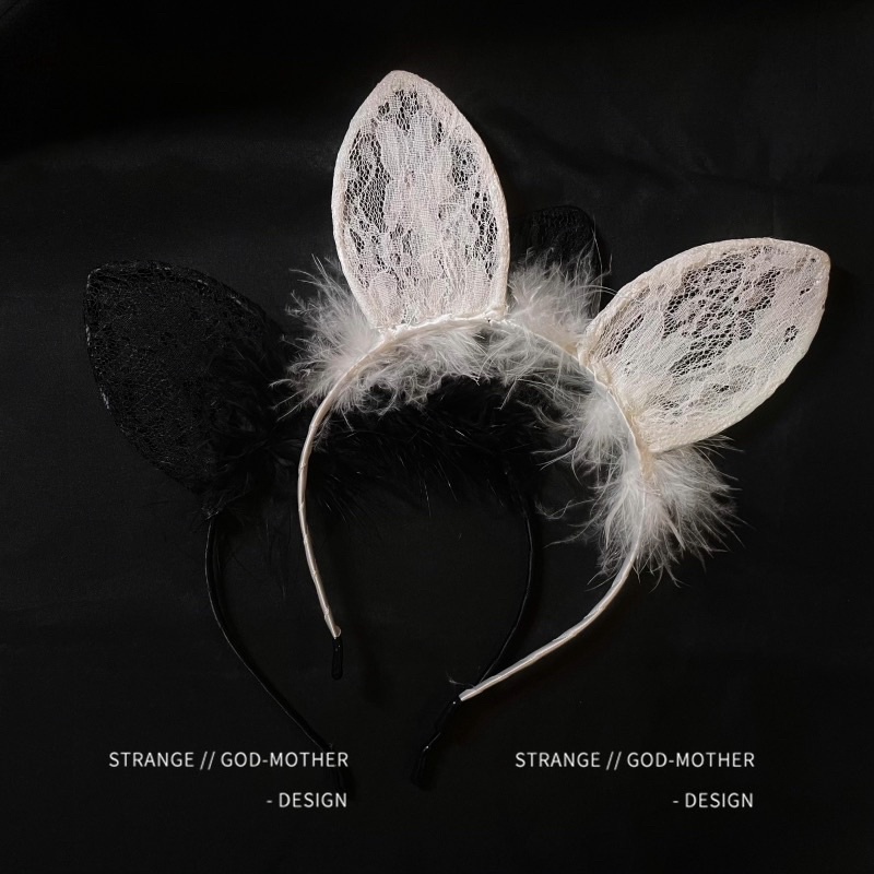 Bờm Mèo Ren Viền Lông Cute Hột Me • Cosplay Bé Mèo Meo Dễ Thương Sexy | BigBuy360 - bigbuy360.vn