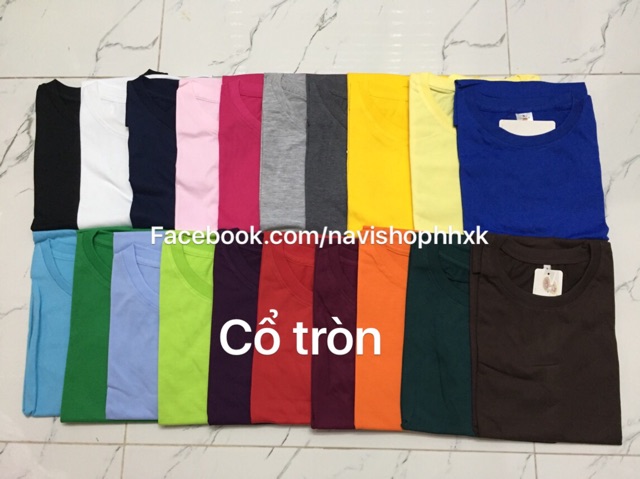 Áo thun nam body cổ tròn vải cotton mịn mát có hình thật