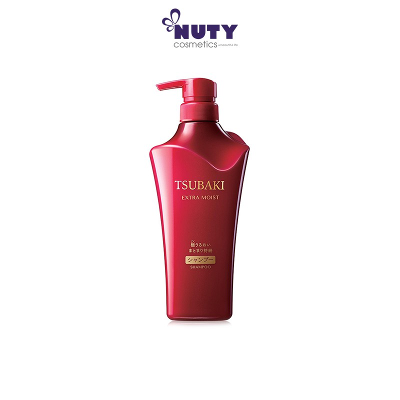 Dầu Gội Siêu Cấp Ẩm Shiseido Tsubaki Shampoo Extra Moist (500ml)