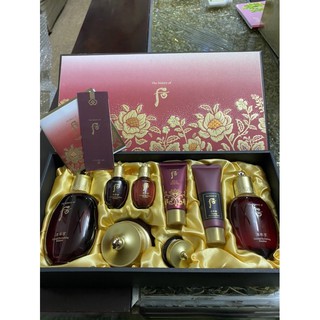 Set Bộ Dưỡng Da chống Lão Hoá Whoo Đỏ Jinyulhyang Special Set 8 món -kiwi