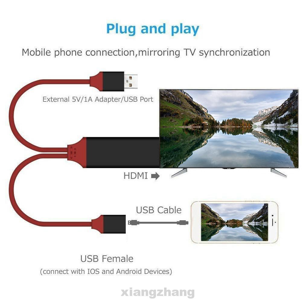 Dây Cáp Hdmi 1080p Cho Iphone 6 7 8 X