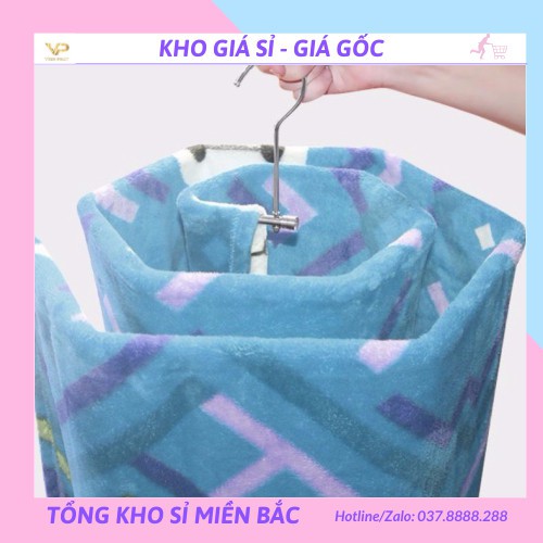 Móc phơi chăn tiện lợi hình lục giác inox không rỉ chịu trọng tải 10kg 88191