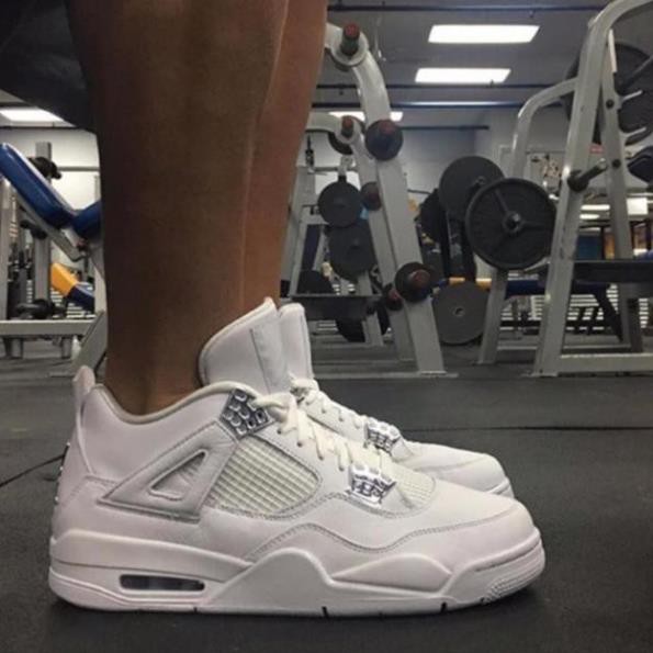 ( Sale 30% ) Giày Jordan 4 bóng rổ nam nữ Low đen ; trắng ; trắng đen BH 2 Năm 2020 TỐT . . 🎁 .. new 👟 .