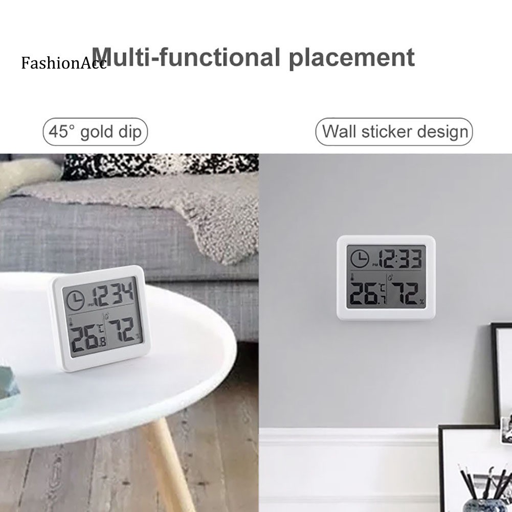 Đồng hồ đo nhiệt độ độ ẩm kỹ thuật số có màn hình hiển thị LCD