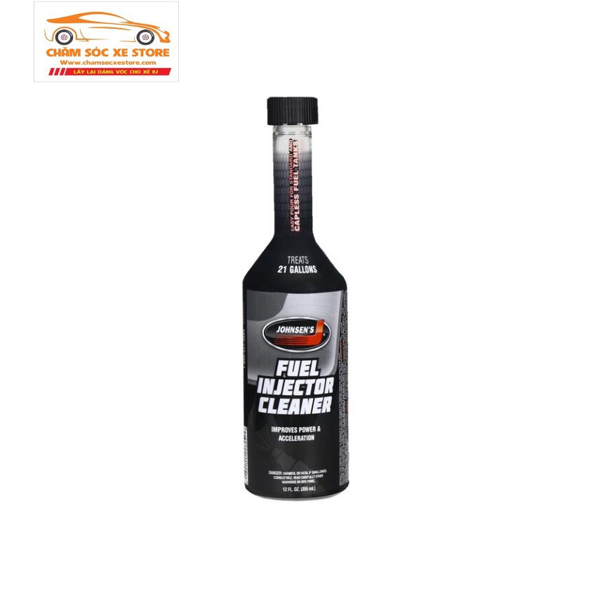 Dung dịch, phụ gia súc béc xăng từ Mĩ Johnsen's Fuel Injector Cleaner 355ml chamsocxestore