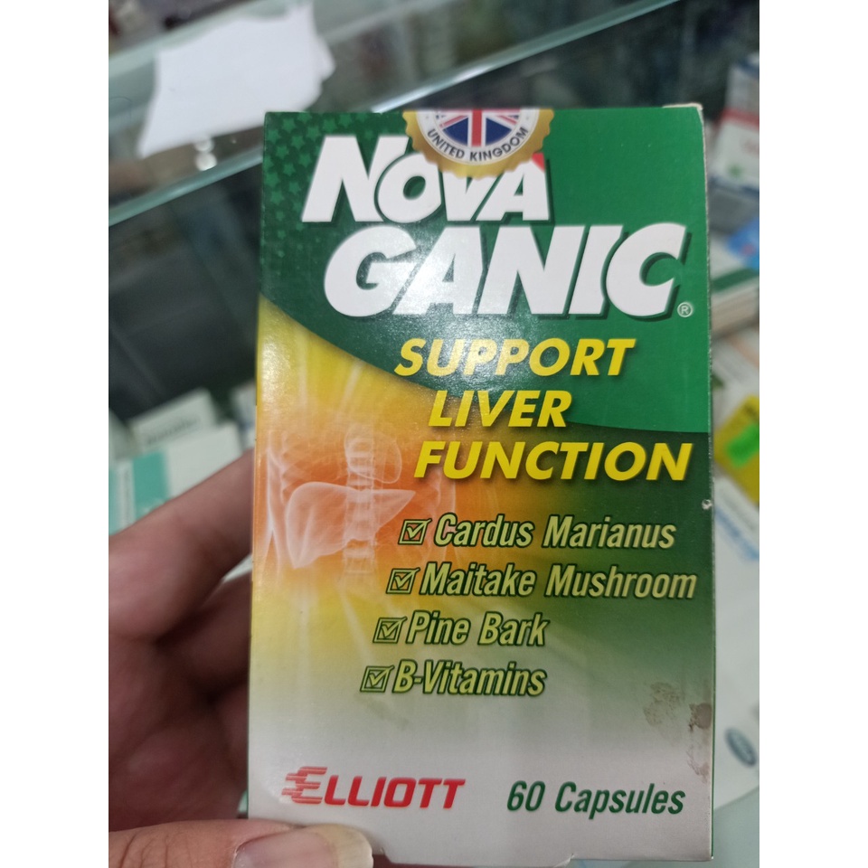Bổ gan NOVAGANIC 60v - chính hãng