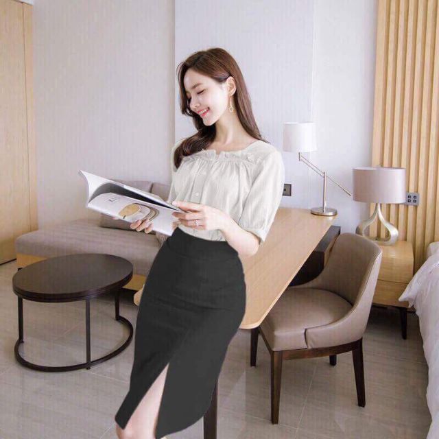Áo sơ mi tay lỡ