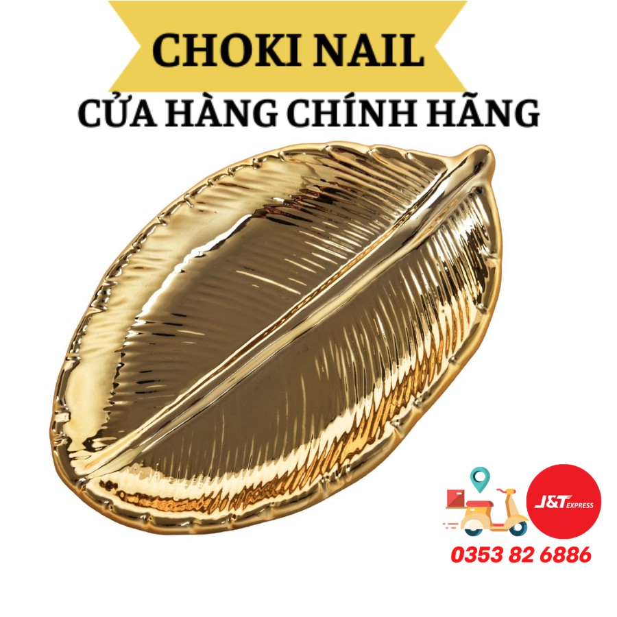 Đĩa lá sứ chụp hình nail , chụp ảnh trang sức siêu đẹp