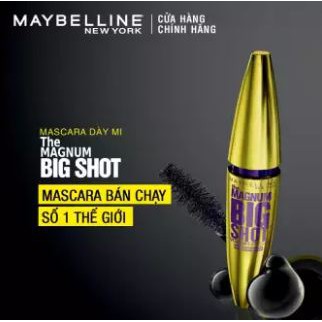 Chuốt mi Mascara Maybelline Magnum làm dày mi không lem trôi Hatola Nhập Khẩu