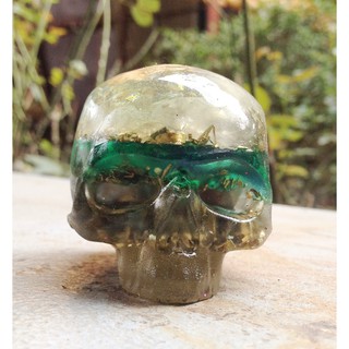 [HCM] Khối sọ orgonite (Crystal Skull) x3 (Thiền kết nối)