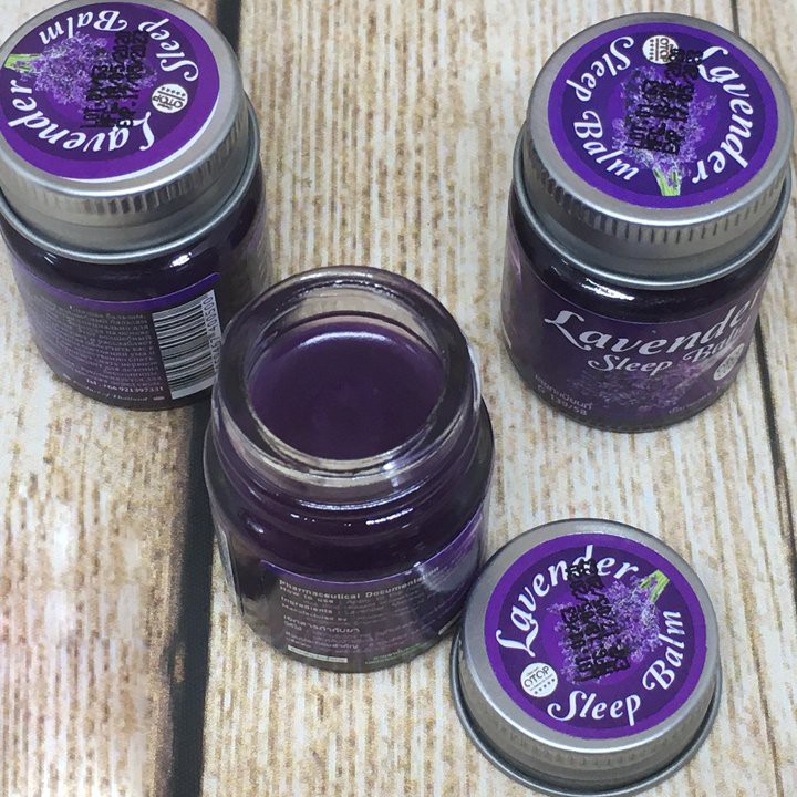 Dầu Cù Là Giúp Ngủ Ngon LAVENDER SLEEP BALM 15g - Thái Lan
