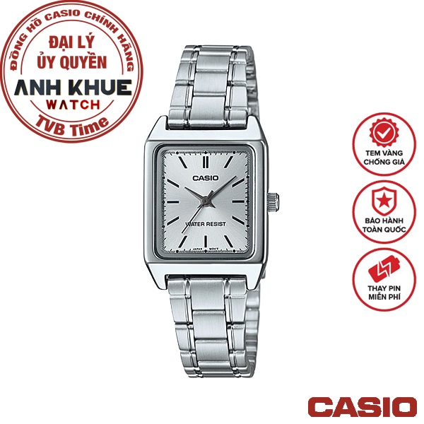 Đồng hồ nữ dây kim loại Casio Standard chính hãng LTP-V007 Series - bảo hành 1 năm
