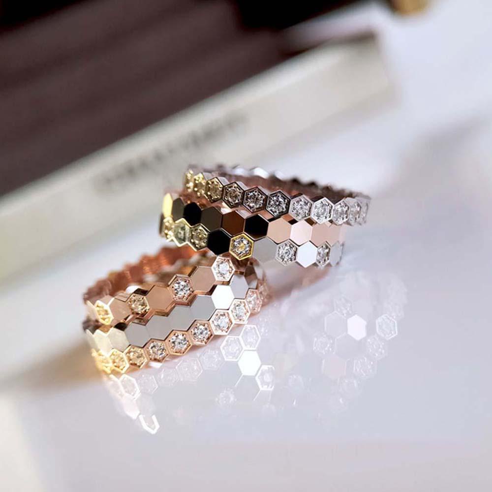 Nhẫn Tổ Ong Thiết Kế Đơn Giản Thời Trang Cho Nam Nữ