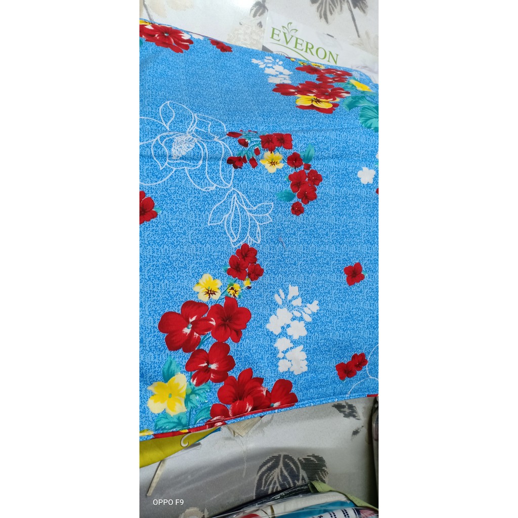 Vỏ gối cotton 100% thoáng mát kích thước 50x70cm,màu ngẫu nhiên.