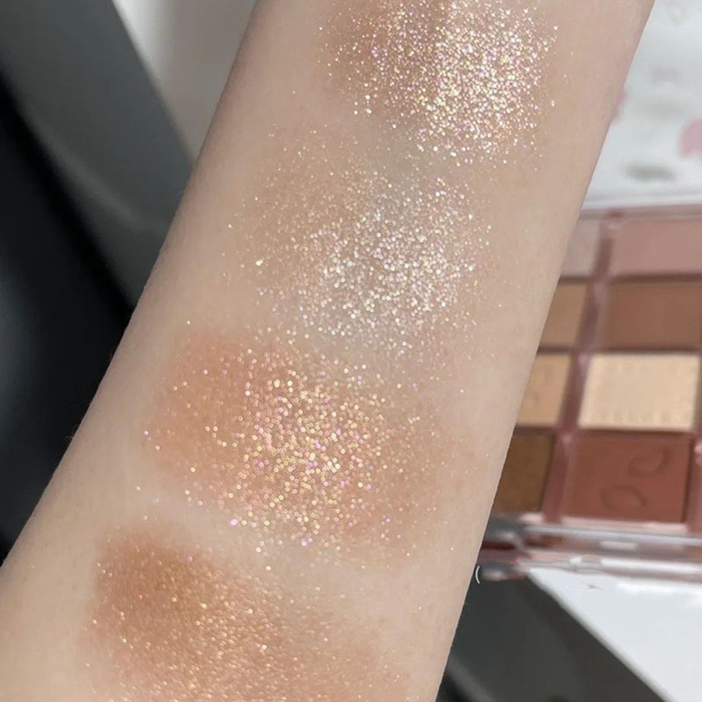 Bảng Phấn Mắt 20 Màu Lì Và Ánh Nhũ Kết Hợp Trang Điểm Kháng Nước Và Lâu Trôi S0W5