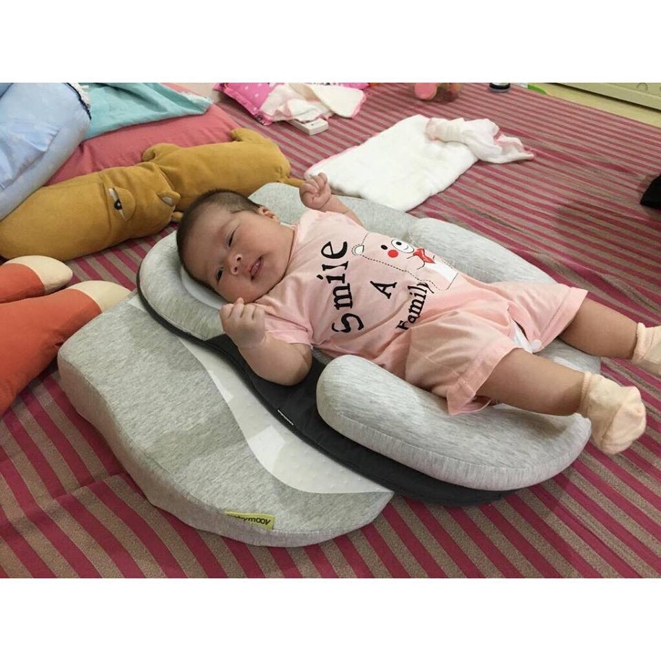 Gối Chống Trào Babymoov, Gối Định Hình Đầu Và Cơ Thể Cho Bé
