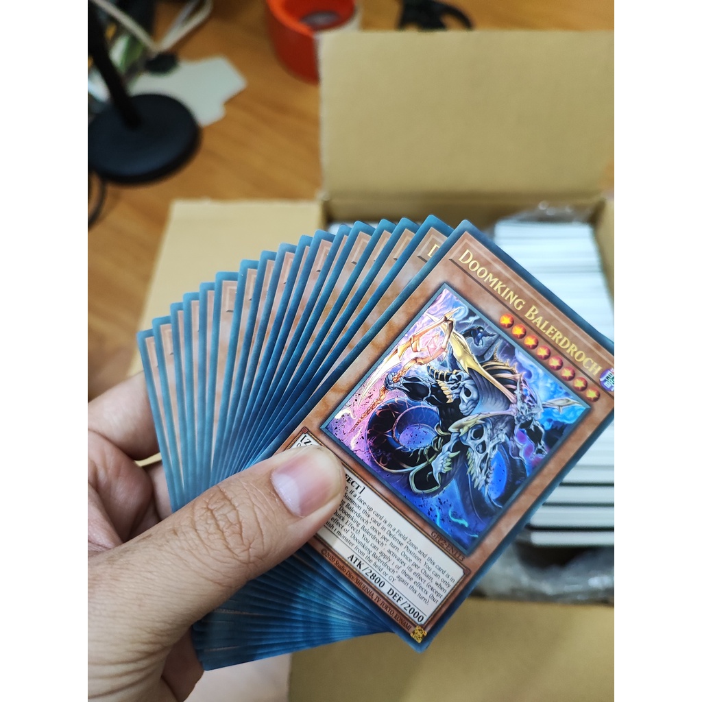 [Yugioh Funny Shop] 1 lá thẻ bài Doomking Balerdroch - GFP2-EN113 - Ultra Rare 1st Edition