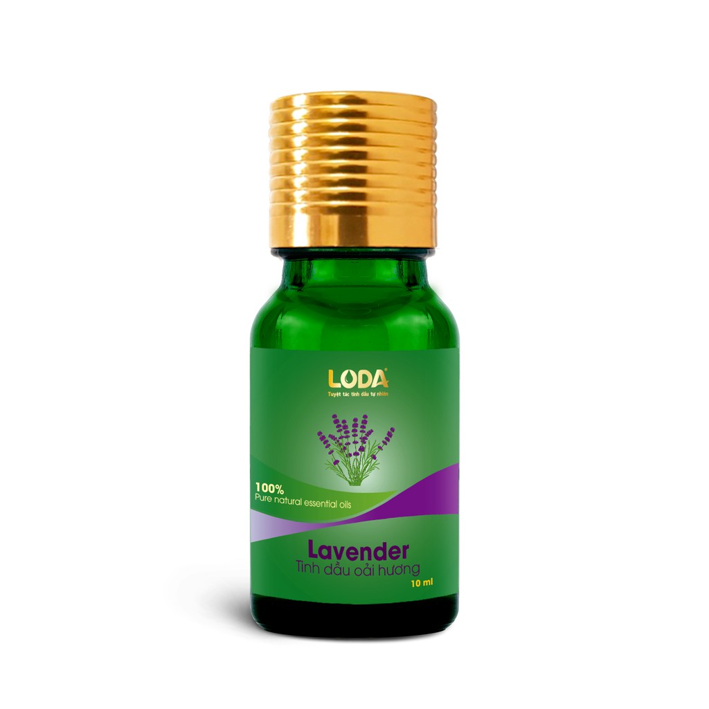 Tinh Dầu Lavender Oải Hương Loda | Hương Thơm Giúp Giấc Ngủ Ngon Và Sâu Hơn | 100% Thiên Nhiên | Đã Được Kiểm Định