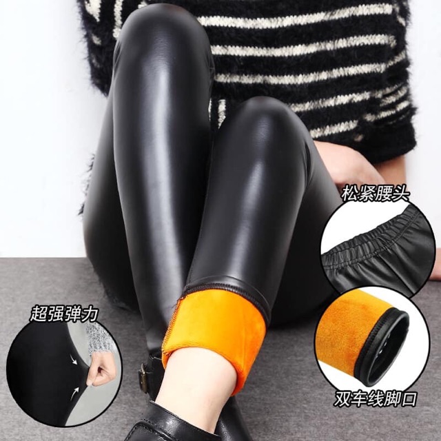 Quần legging giả da loại đẹp