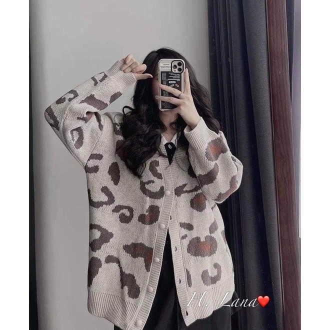 ÁO LEN CADIGAN BÁO 3 MÀU