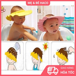 Mũ Nón Chắn Nước Tắm, Cắt Tóc, Che Nắng Cho Bé