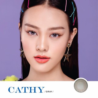 Kính áp tròng - Cathy Gray - Brown