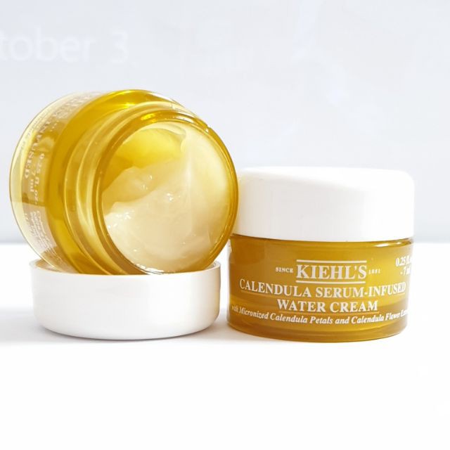 Kem Dưỡng Kiehl's Calendula Serum-Infused Water Cream 7ml