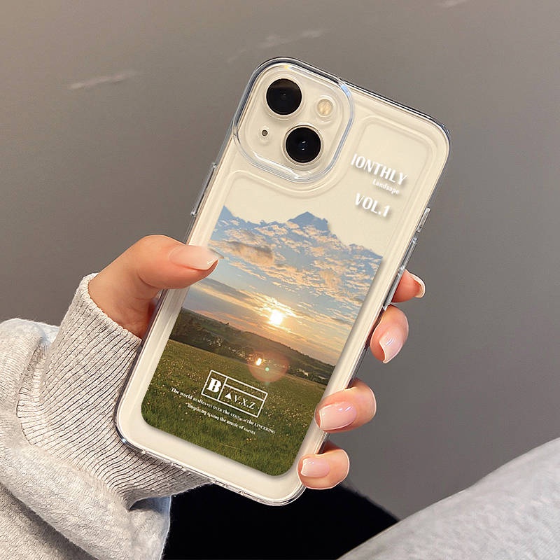 Sea Sunset Apple 14 Phone Case 13 Iphone12pro New 8se Soft 7plus Silicone Xsmax/11 1kJZ