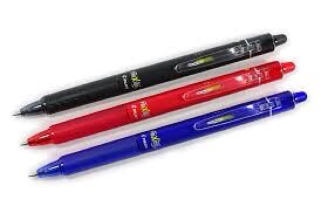 Bút Bi Xoá Được Pilot Frixion  Nhật Bản 0.38 /0.5 Màu Xanh, Màu Đen ,Màu Đỏ,Tẩy Xóa Sạch