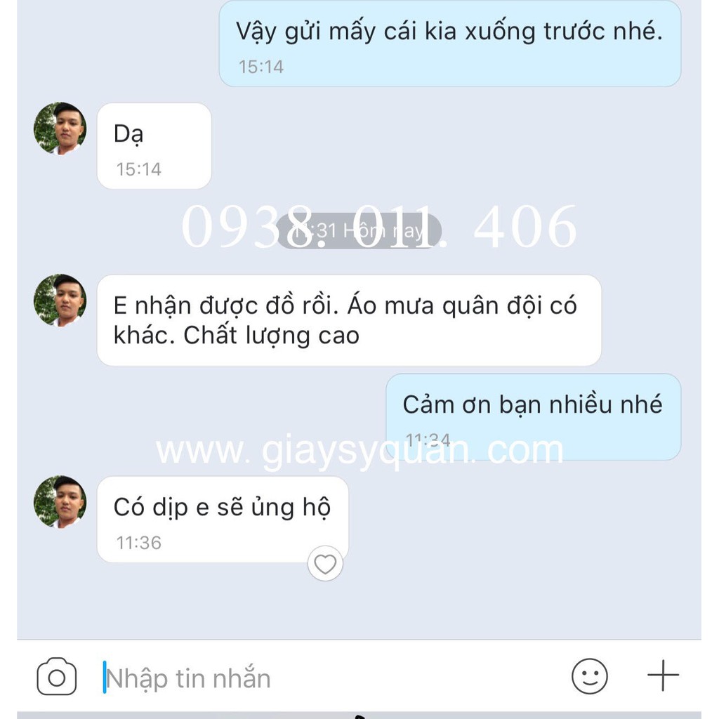 Áo mưa bộ màu vàng lính chất liệu dày 3 size bộ 4 món