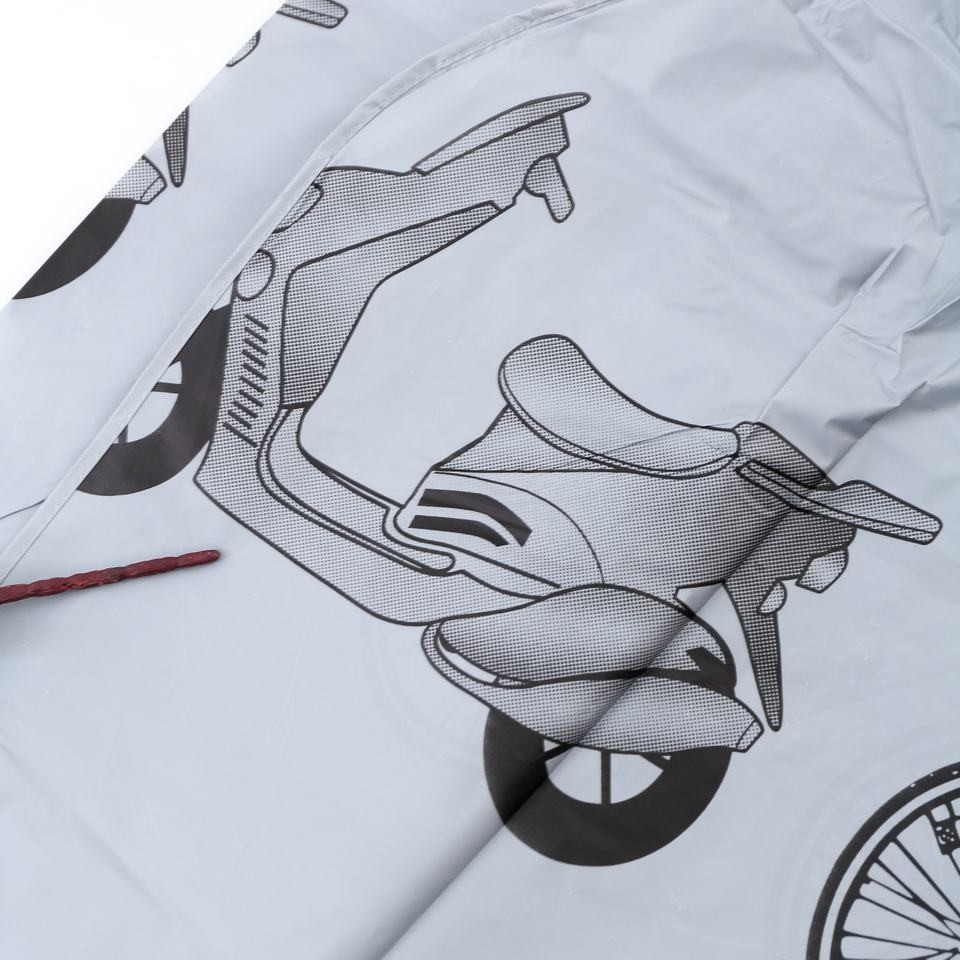 Bạt phủ xe máy in hình chống gió bụi, mưa nắng