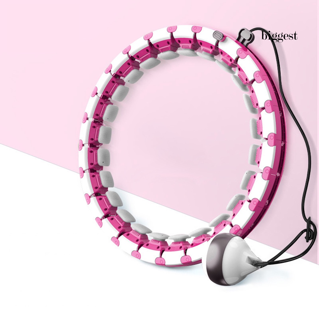 1 Bộ Vòng Lắc Bụng Thông Minh Tự Động Có Thể Tháo Rời Kèm Bóng Trọng Lượng