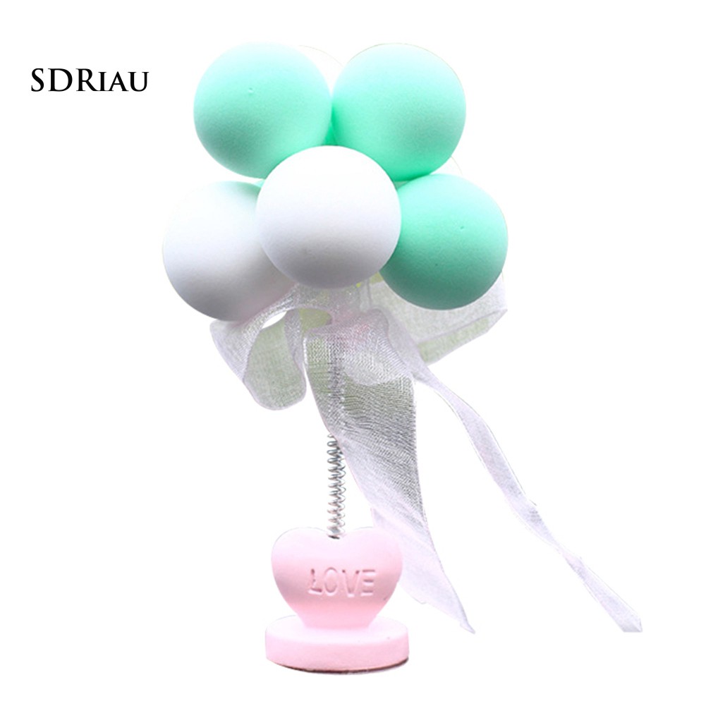 Bong Bóng Nhiều Màu Trang Trí Xe Hơi