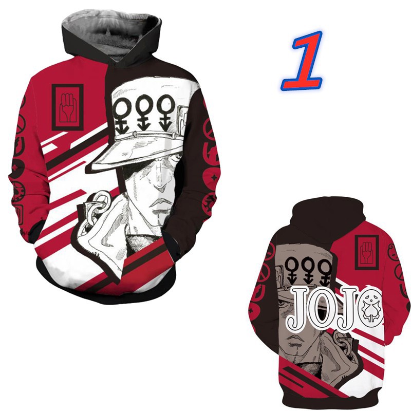 Áo Hoodie In Hình JoJo 's Bizarre Adventure 3d Thời Trang Cho Nam Nữ | BigBuy360 - bigbuy360.vn