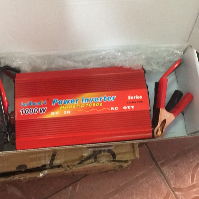 BỘ KÍCH ĐIỆN POWER 1000W ĐỔI NGUỒN TỪ 12V SANG 220V