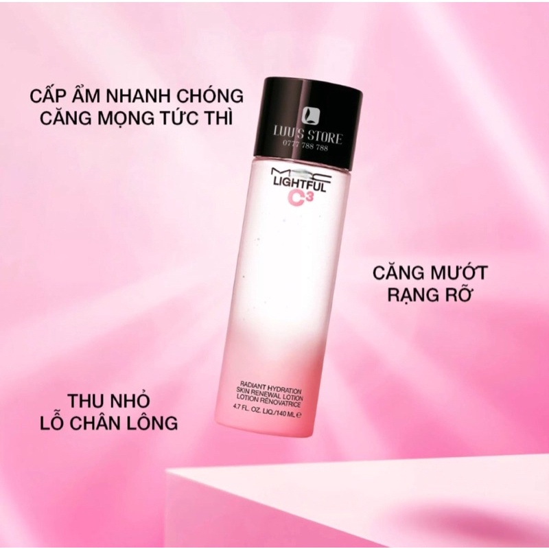 Nước Hoa Hồng MAC Lightful C3 Radiant Hydration
